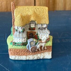 Free with purchase vintage sunny cottage Easter manor figurine